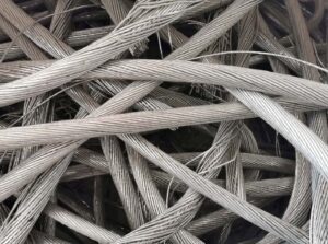 Aluminum Wire Scrap Silver Scrap 99.99% Purity