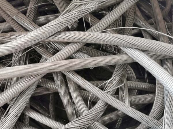 Aluminum Wire Scrap Silver Scrap 99.99% Purity