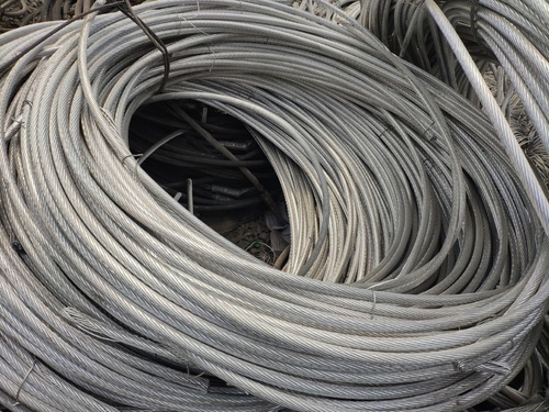 Aluminum Wire Scrap Silver Scrap 99.99% Purity
